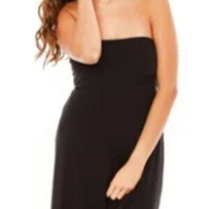 New Nicolita Convertible Tango Black Maxi Dress Skirt Strapless M / S Stretchy